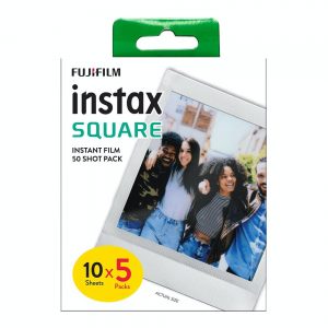 Instax Square Film 50 Shot Pack | White